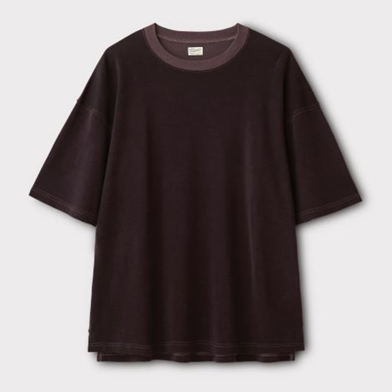 PHIGVEL FOOTBALL LS TOP”(PURPLE BROWN) PHIGVEL MAKERS & Co. FOOTBALL SS TOP -PURPLE B