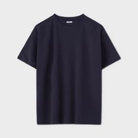 PHIGVEL‐MAKERS Co．25ss PMAT-CS03 SEED STITCE SHORT SLEEVE TOP (NAVY)