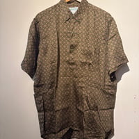 SASSAFRAS Wheel Barrow Shell Shirt 1/2 Small Pattern size Ｍ