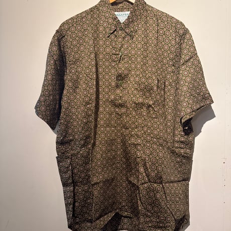 SASSAFRAS Wheel Barrow Shell Shirt 1/2 Small Pattern size Ｍ