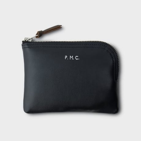 PHIGVEL‐MAKERS Co．Leather Purse S ‐black‐