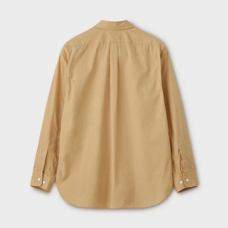 PHIGVEL MAKERS & Co.  PMAL-LS01 / REGULAR COLLAR DRESS SHIRT (VINTAGE YELLOW)