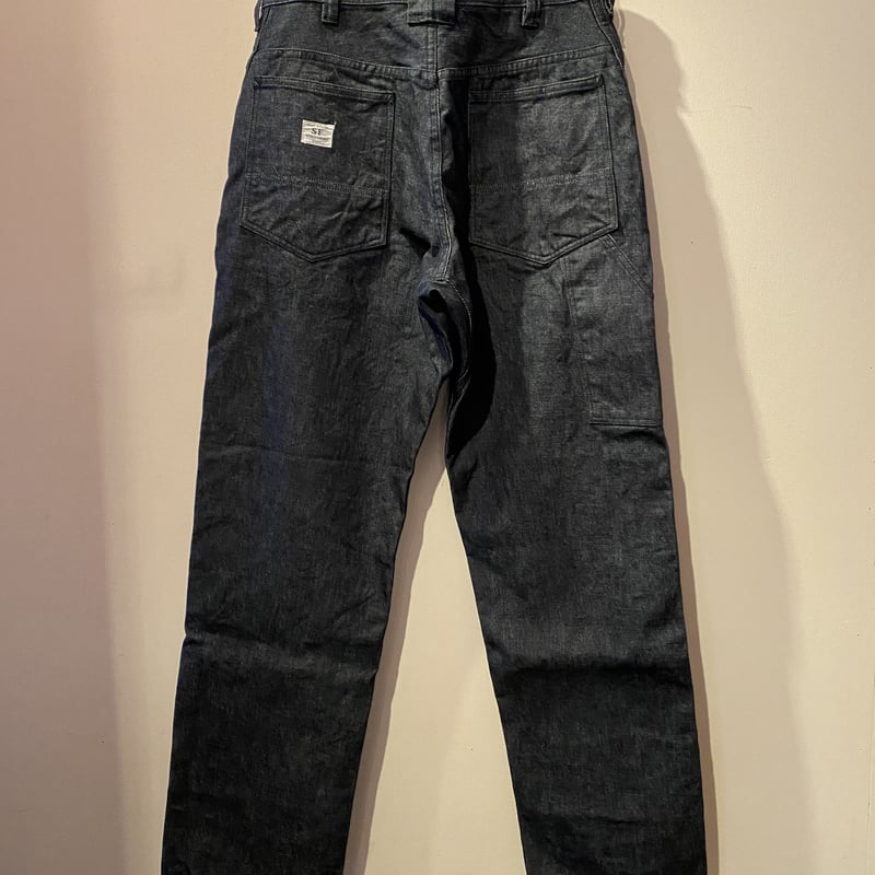 SASSAFRAS -Sprayer 5+ Pants- (13.5oz Denim) | c