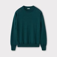 PHIGVEL‐MAKERS Co. PMAK‐KN01 -W/L CREWNECK KNIT- (Viridian)