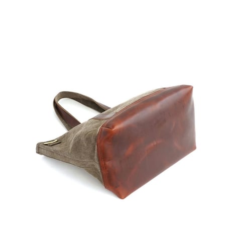 ARTS & CRAFTS -AGING CANVAS  2WAY TOTE-  2ウェイトート