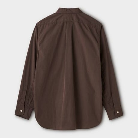 PHIGVEL‐MAKERS Co.  REGULAR COLLAR DRESS SHIRT -SEPIABROWN-