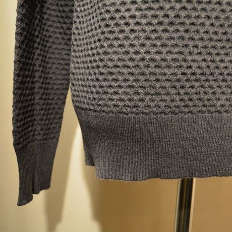 GRP WAFFLEKNIT‐lightweight‐ grigio(ライトグレー)