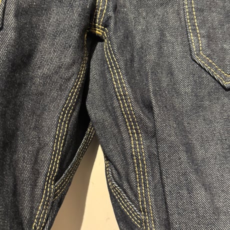 SASSAFRAS Fall Leaf Spayer Pants 1/2 13.5o.z Denim size Ｍ