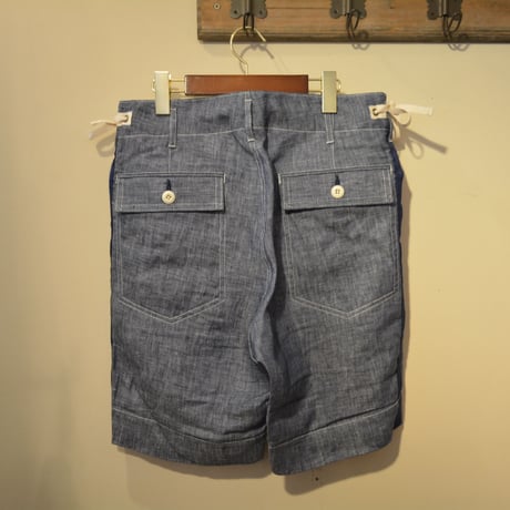 KENNETH FIELD CEREMONY Ⅱ SHORTS -BLUE-