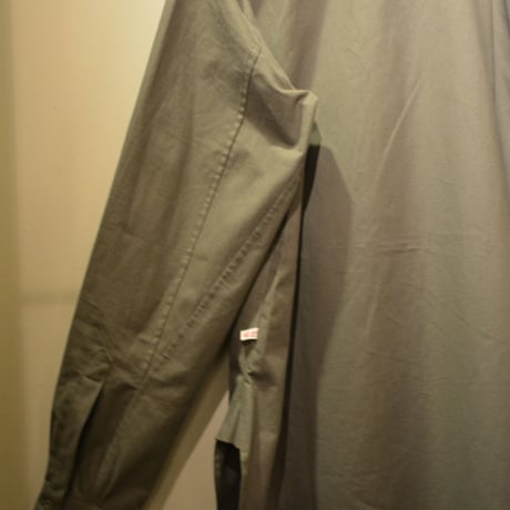 Frank Leder-bedlinenshirt- (StandCollar)OLIVE