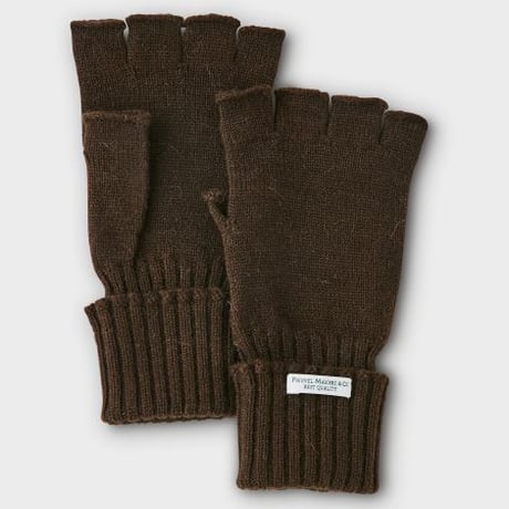 PHIGVEL‐MAKERS Co．PMAⅠ‐AC02　knit glove -brown-