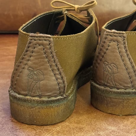 DEADSTOCK Clarks “deserttrek”  Made in England🏴󠁧󠁢󠁥󠁮󠁧󠁿 “Coke suède”