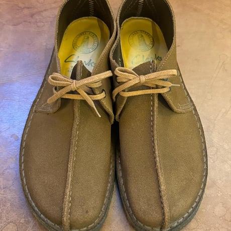 DEADSTOCK Clarks “deserttrek”  Made in England🏴󠁧󠁢󠁥󠁮󠁧󠁿 “Coke suède”
