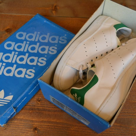 deadstock 80s adidas stan smith made in France (with box) size US８H