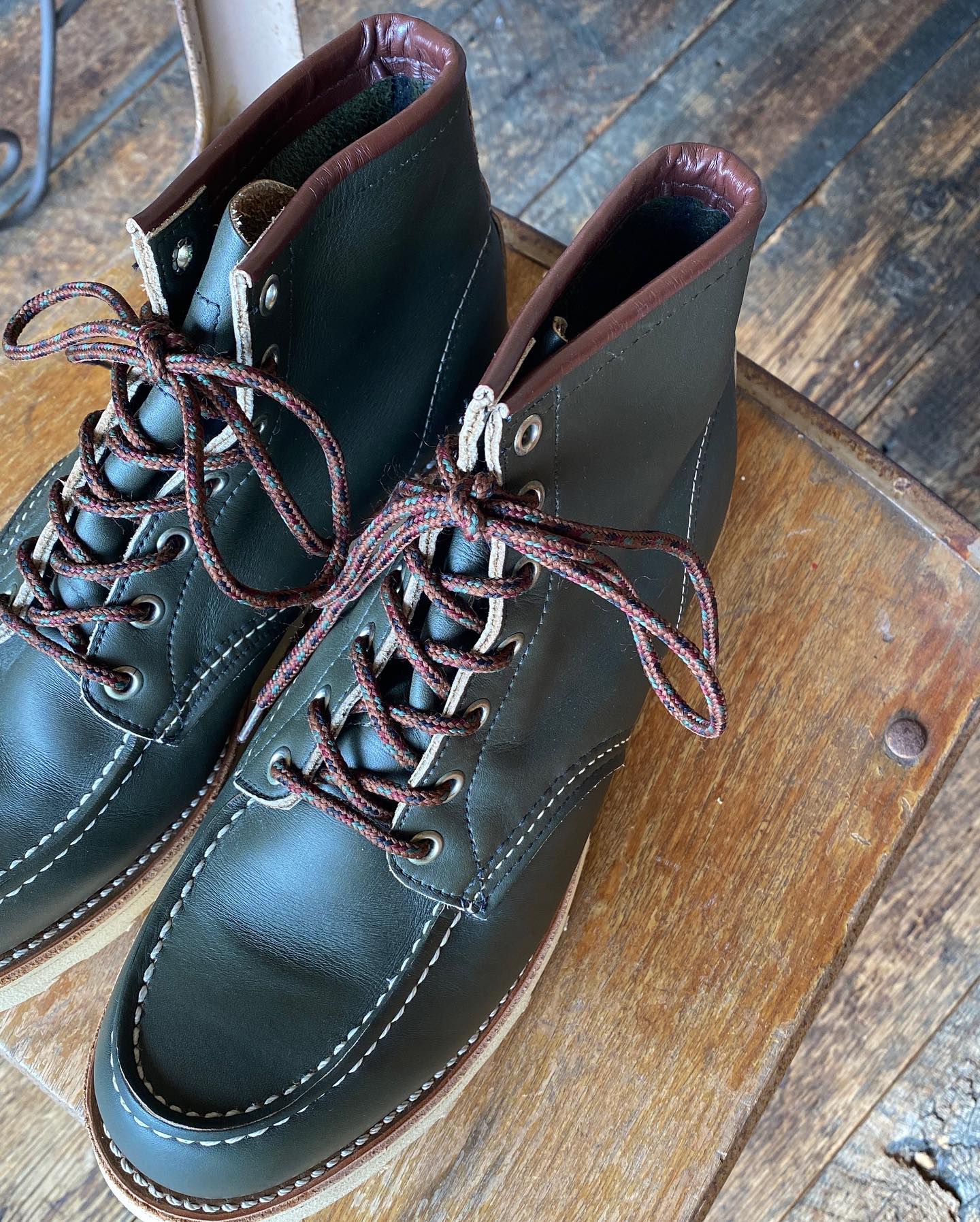 REDWING -ILISH SETTER- #8180 DEAD STOCK size 8E