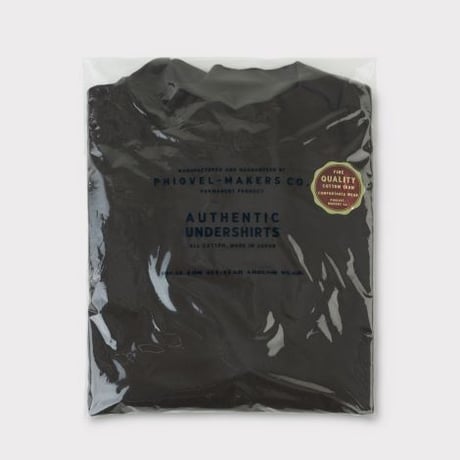 PHIGVEL‐MAKERS Co. PM‐VTGT05 HIGHNECK LS TEE (BROWN)