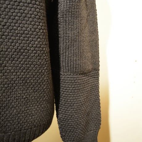 GRP WAFFLEKNIT‐mediumweight‐ antracite (チャコールグレー)