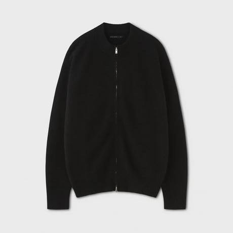 PHIGVEL‐MAKERS Co．Cashmere Bottleneck Cardigan（BLACK）