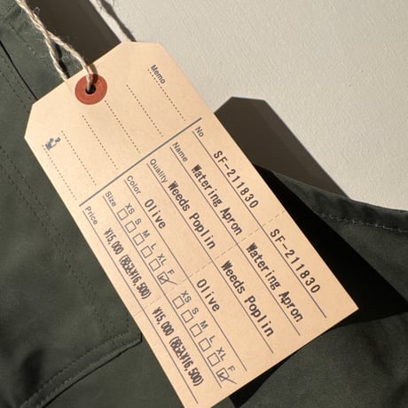 SASSAFRAS apron