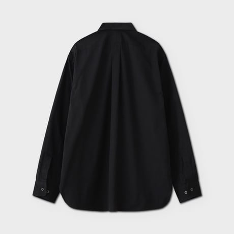 PHIGVEL‐MAKERS Co．PM-LS01 / REGULAR COLLAR DRESS SHIRT (GRAPHITE)