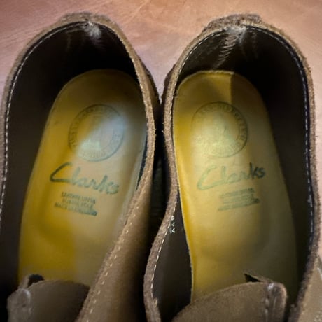 -DEAD STOCK- Clarks desert trek made in England