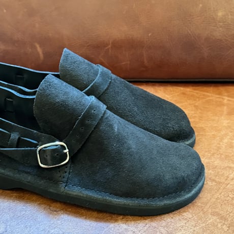 Fernand Leather  Middle English (Howeenleather Black Suede)