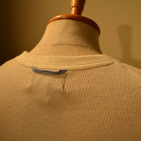 kenneth field  L/S THERMAL CREWNECK(NATURAL)
