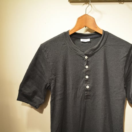 Schiesser -karl-heinz- Henley　1/2　anthrazit‐melan/darkgray-mel