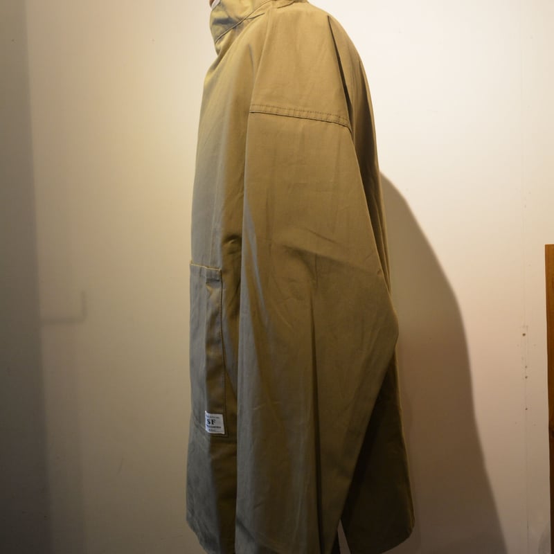 【新品】ササフラス　ランドスケーパースモック（Landscaper Smock） Landscaper Smock(5oz Indigo Stripe) / Indigo | SASSAFRAS