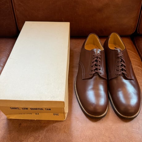 DEADSTOCK 1940's〜1950's USMC officer shoes size 8 1/2 C ※with BOX