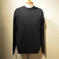 GRP crewneck ‐spotknit‐ BLU(ネイビー)