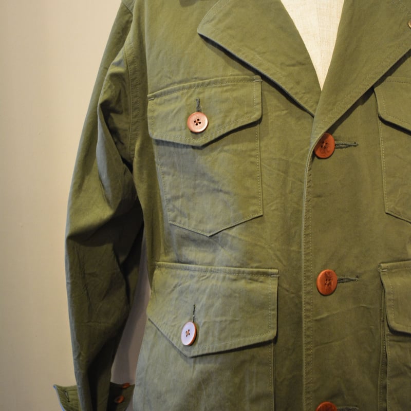 MOJITO BIG GAME TOUR JACKET bar.2.0 (OLIVE×BLUE