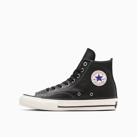 CHUCK TAYLOR LEATHER HI（BLK LEATHER）