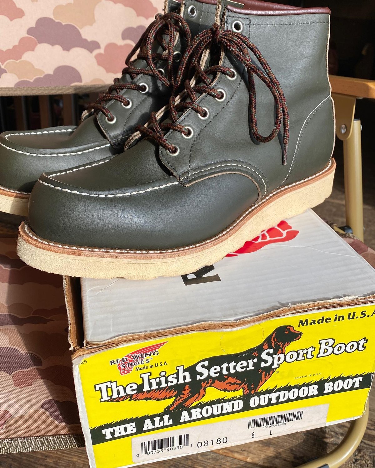 REDWING -ILISH SETTER- #8180 DEAD STOCK size 8E REDWING -ILISH SETTER- #8180 DEAD STOCK size 8E