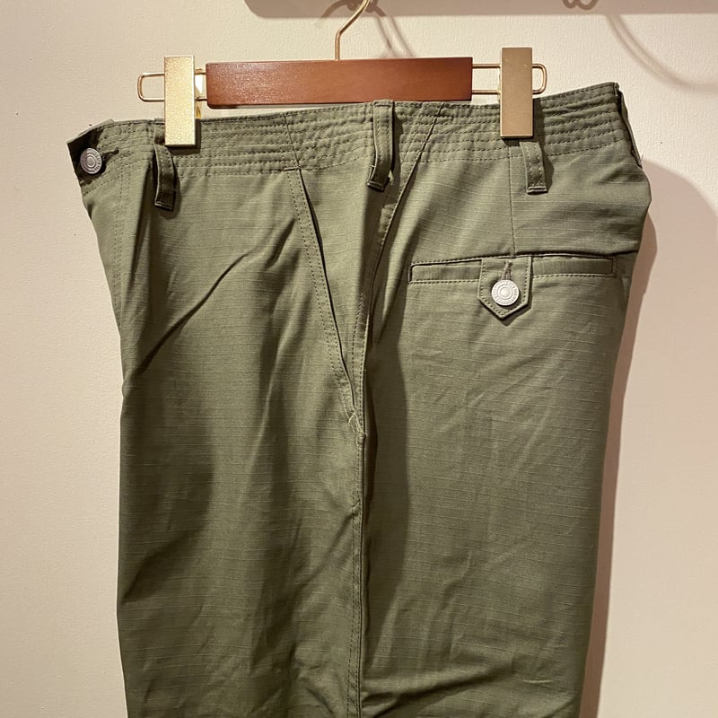 GQ2564◇SASSAFRAS : Sprayer Stream Pants◇ SASSAFRAS -sprayer stream pants- COTTON RIP STO