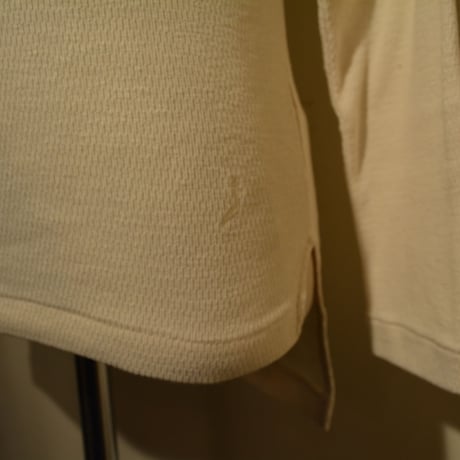 kenneth field  L/S THERMAL CREWNECK(NATURAL)