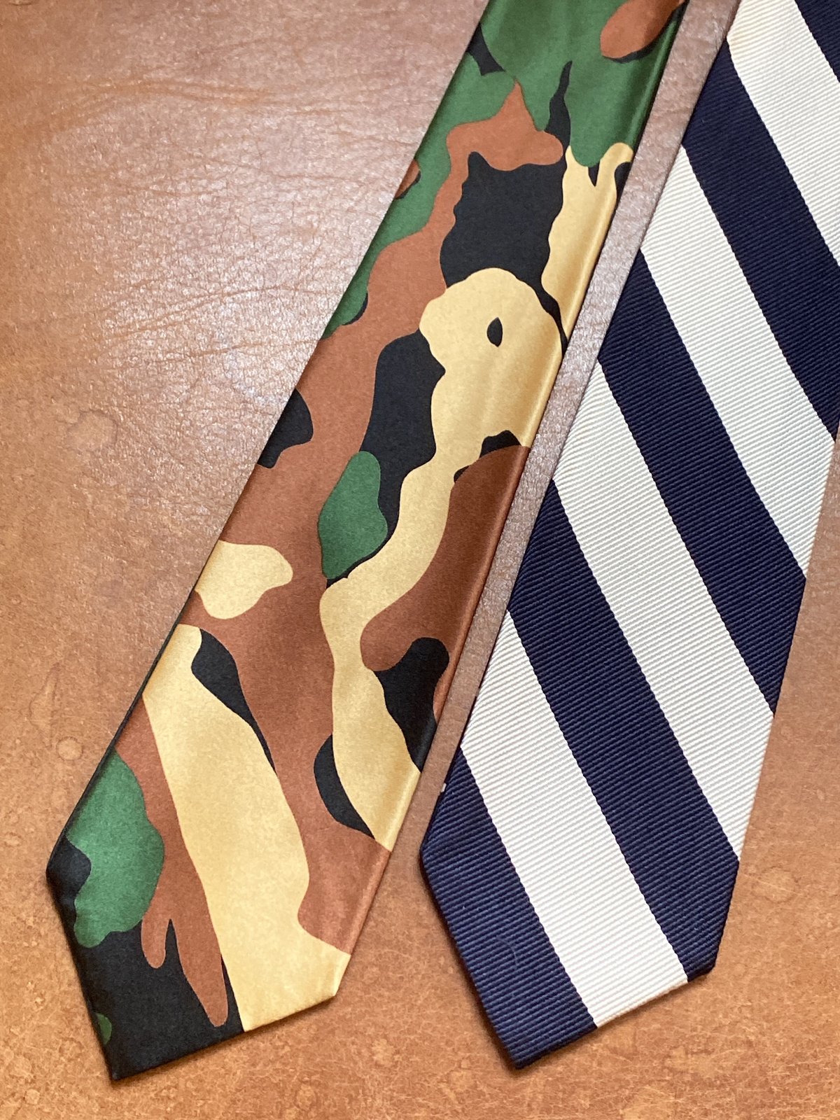 Kenneth field 4 FACE TIE ケネスフィールド kenneth field 4face tie print camo×dot×tartan×r