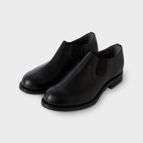PHIGVEL‐MAKERS Co. × Lady White Co. PMLW-SH02 SPLIT SEAM SHOE（CHARCOAL / BLACK）