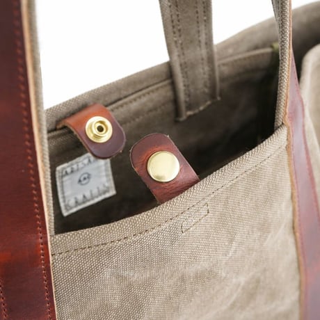 ARTS & CRAFTS -AGING CANVAS  2WAY TOTE-  2ウェイトート