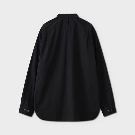 PHIGVEL‐MAKERS Co．PM-LS02 / BAND COLLAR DRESS SHIRT (GRAPHITE)