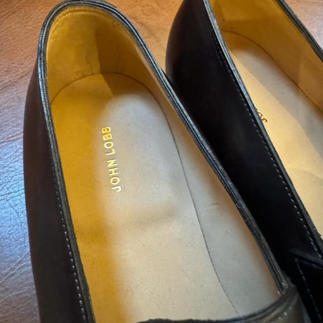 JOHN LOBB “LOPEZ” Last#4395 museumcalf DARK BROWN size６1/2 Ｅ
