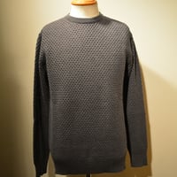 GRP WAFFLEKNIT‐lightweight‐ grigio(ライトグレー)