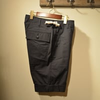 Kenneth Field -TURN UP SHORTS- DARKNAVY