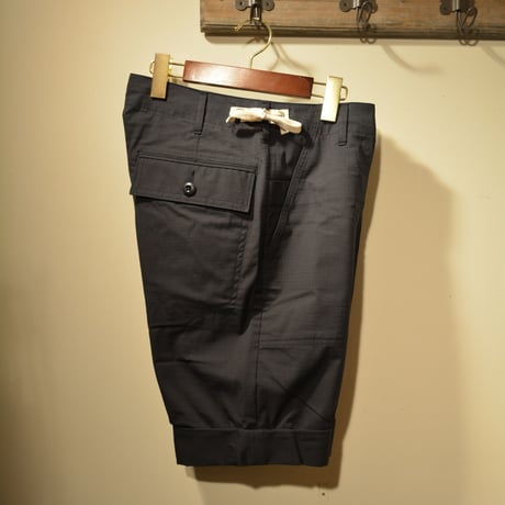 Kenneth Field -TURN UP SHORTS- DARKNAVY