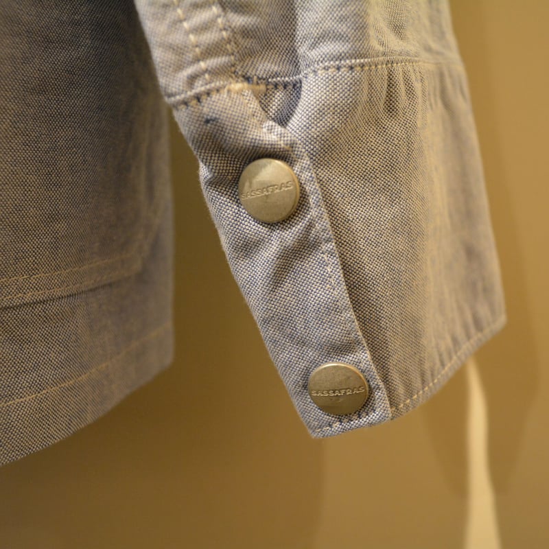 SASSAFRAS ササフラス TRANSPLANT JACKET ササフラス・ポストオーバーオールズ・ラリースミス・セント