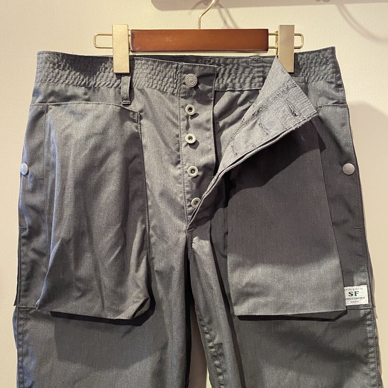 SASSAFRAS ササフラス Sprayer Stream Pants 4/5 SASSAFRAS/ササフラス商品詳細 Sprayer Stream Pants 4/5 (10oz