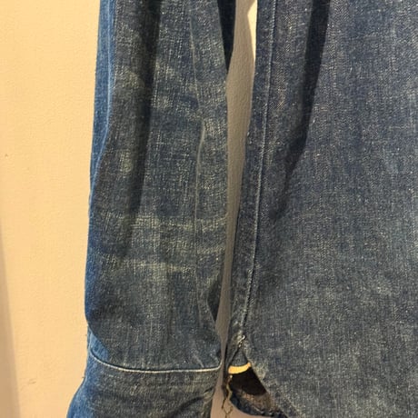 RRL (double RL) DENIM WORKSHIRTS (INDIGO) sizeＬ