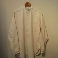 -Frankleder- bedlinenshirt (StandCollar)