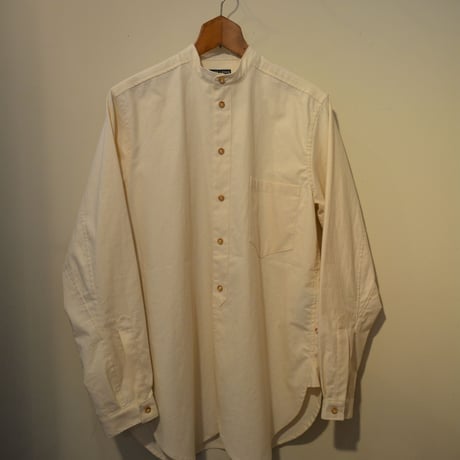 -Frankleder- bedlinenshirt (StandCollar)