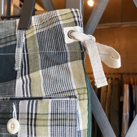 kenneth field ceremonyⅡwide plaids green